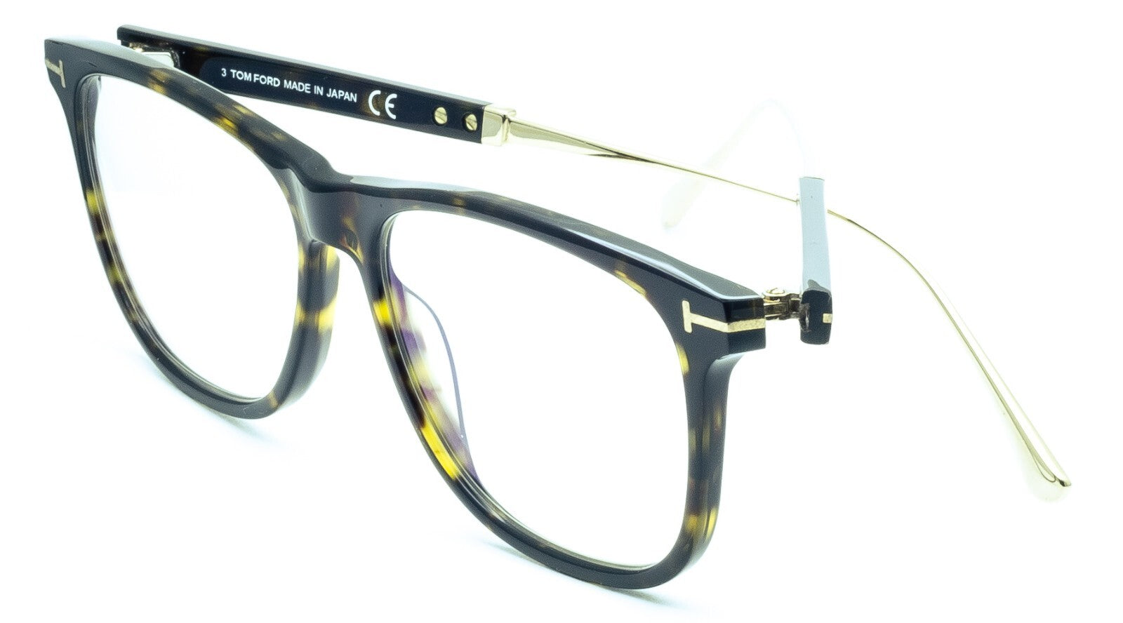 TOM FORD TF5589-B 052 55mm TITANIUM Blue Block Glasses Eyewear RX BNIB - Japan