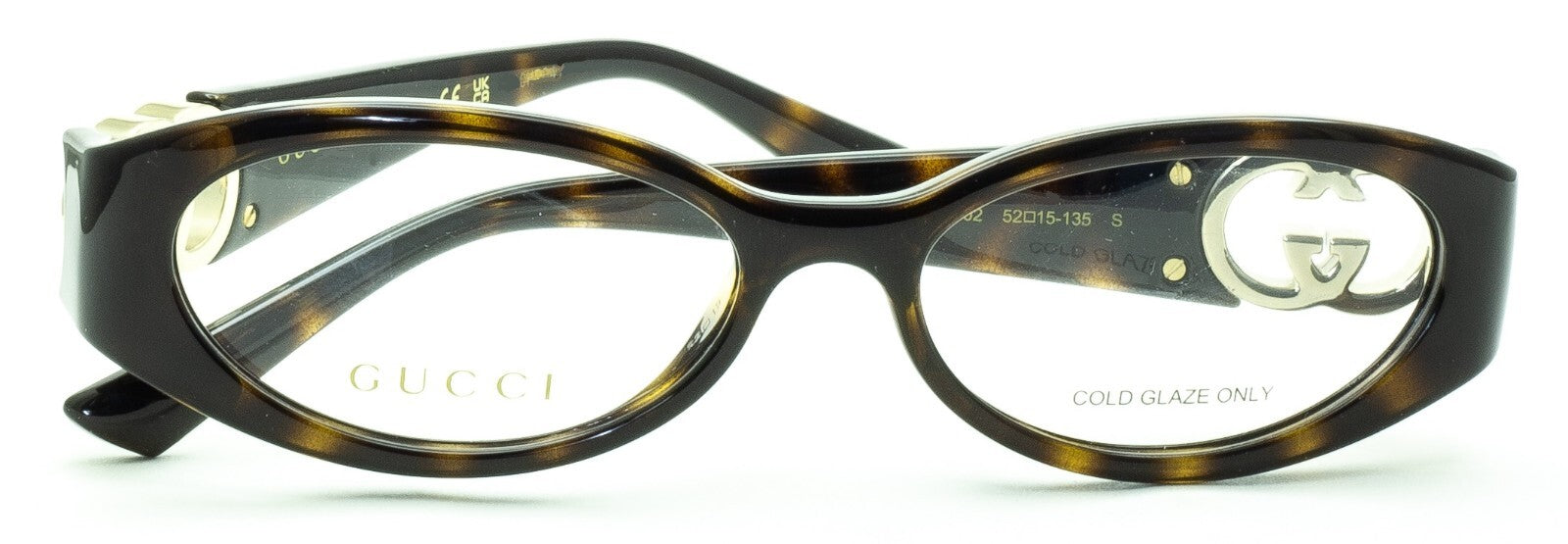 GUCCI GG 1693O 002 52mm Eyewear FRAMES Glasses RX Optical Eyeglasses - New Japan