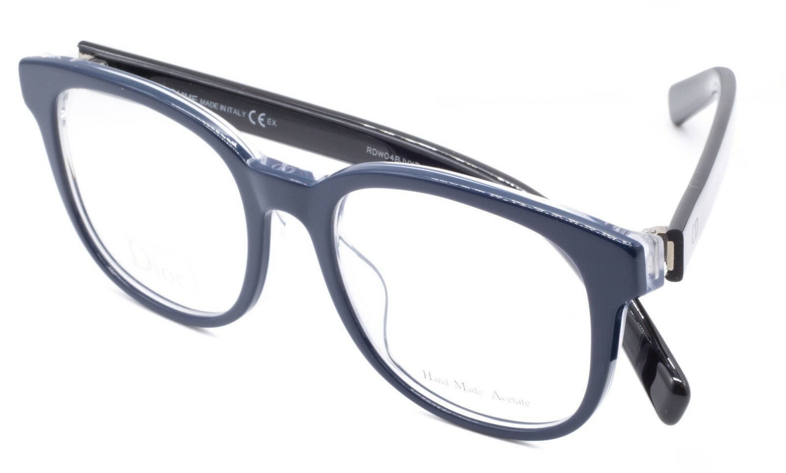 DIOR HOMME BLACK TIE 202F G6I Glasses RX Optical Eyeglasses FRAMES BNIB - Italy