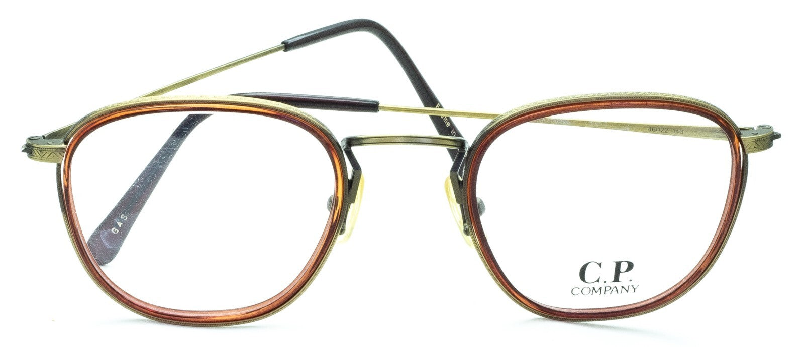 C. P. COMPANY CP009 GAS 46mm Vintage Glasses RX Optical Eyewear - New NOS Japan