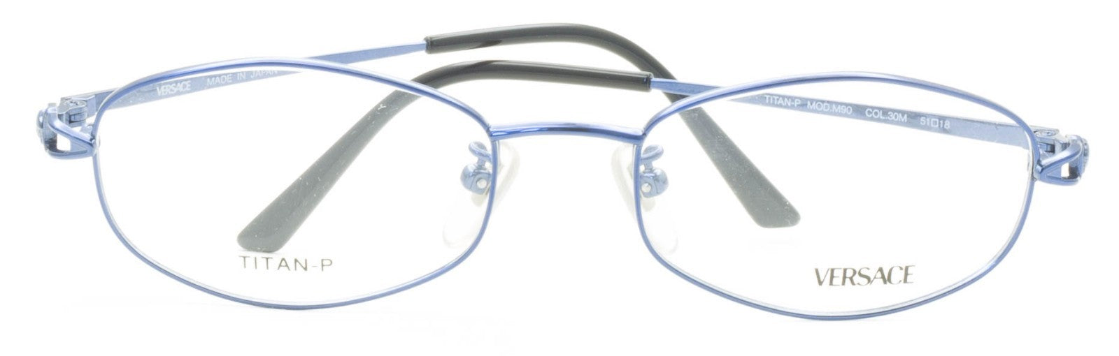 VERSACE TITAN-P MOD M90 COL 30M Eyewear FRAMES Glasses RX Optical Eyeglasses-NOS