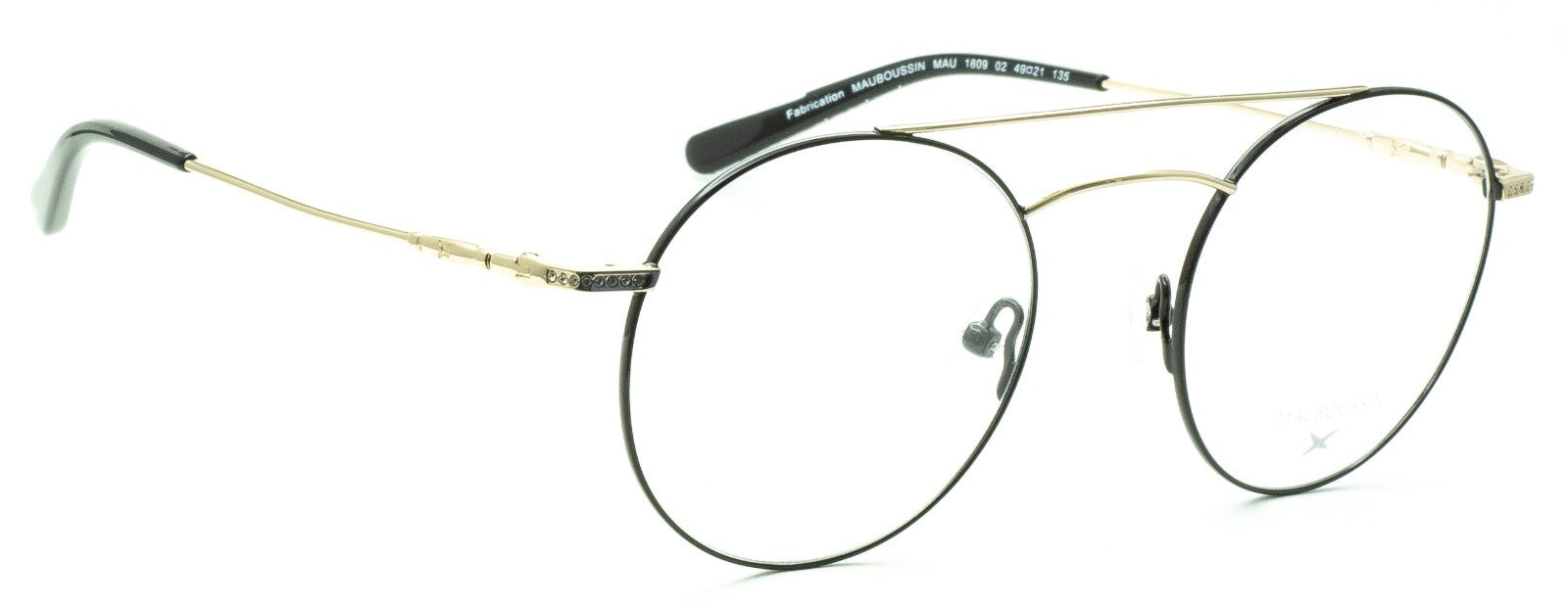 MAUBOUSSIN MAU 1809 002 49mm Eyewear FRAMES Glasses RX Optical Eyeglasses - New