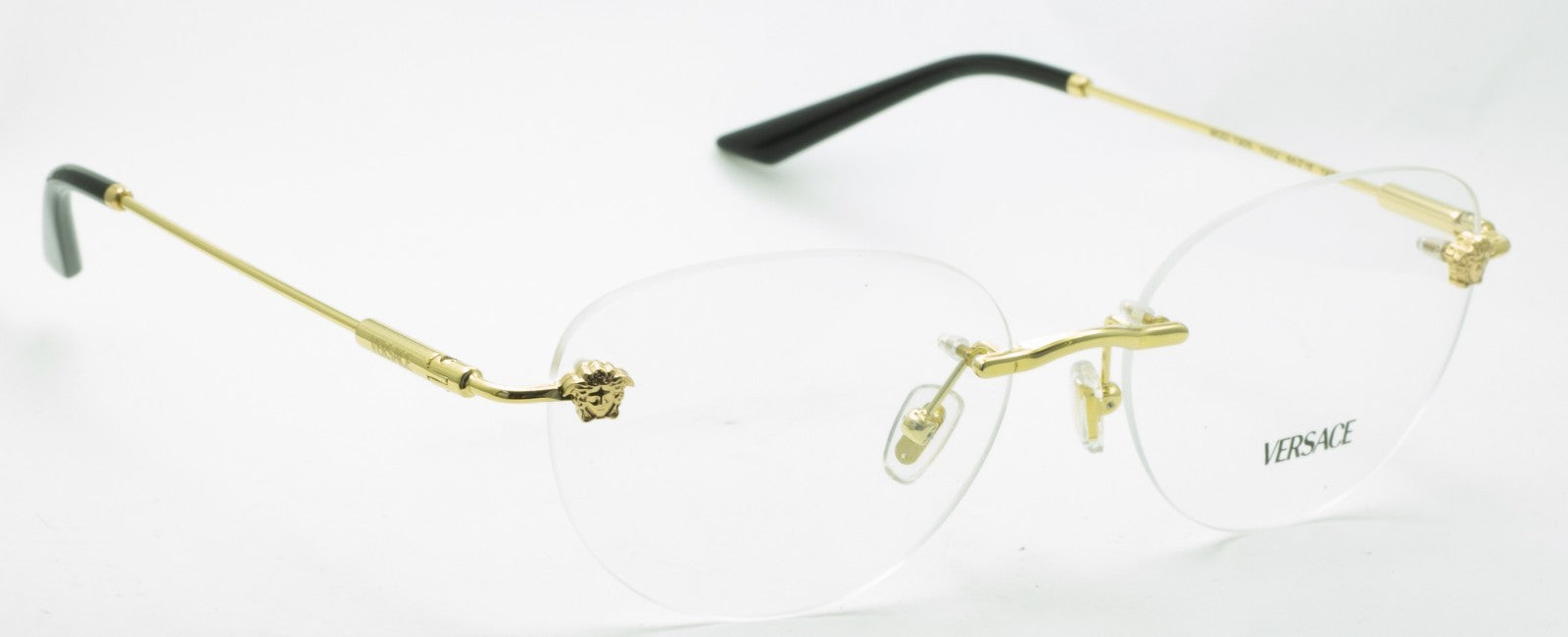VERSACE MOD 1305 1002 55mm Eyewear FRAMES RX Optical Eyeglasses New - Italy