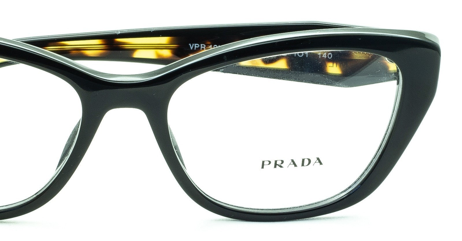 PRADA VPR 19W 1AB-1O1 53mm Eyewear FRAMES RX Optical Eyeglasses Glasses - Italy
