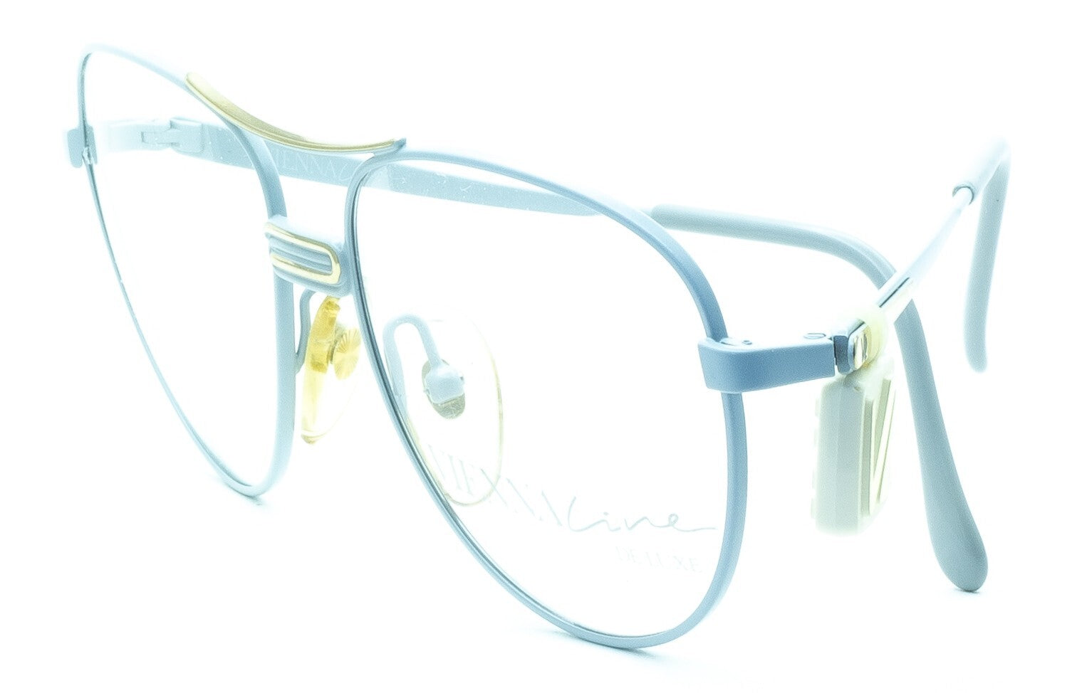 VIENNA LINE De Luxe 1415 20 54mm Vintage RX Optical Eyewear FRAMES New NOS Italy