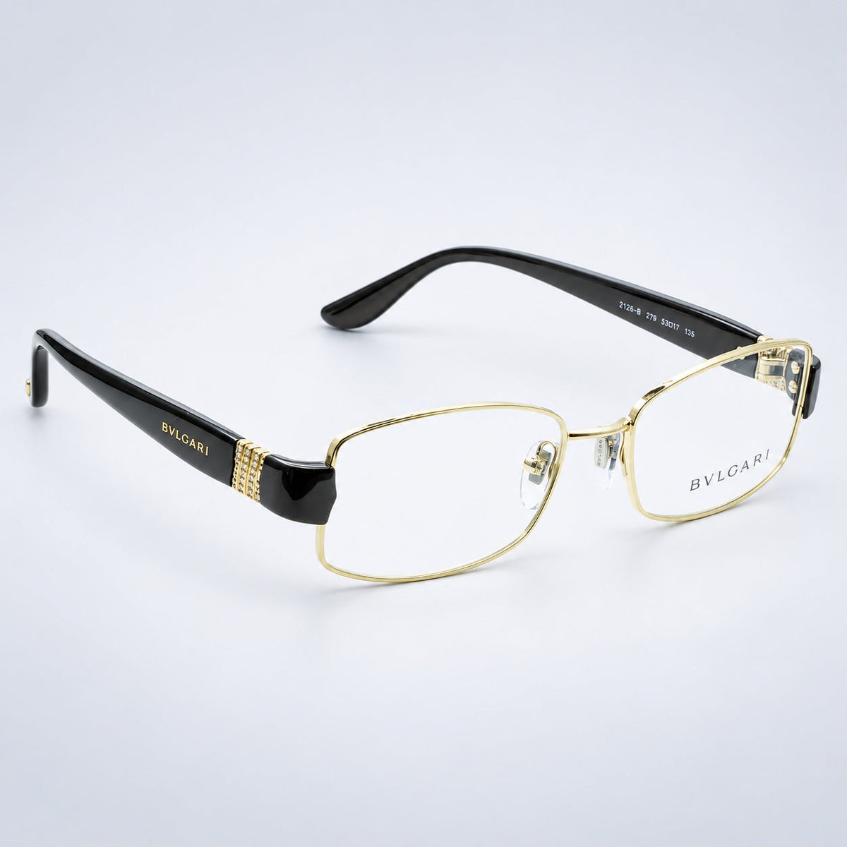 BVLGARI 2126-B 278 53mm Eyewear Glasses RX Optical Glasses FRAMES - New Italy