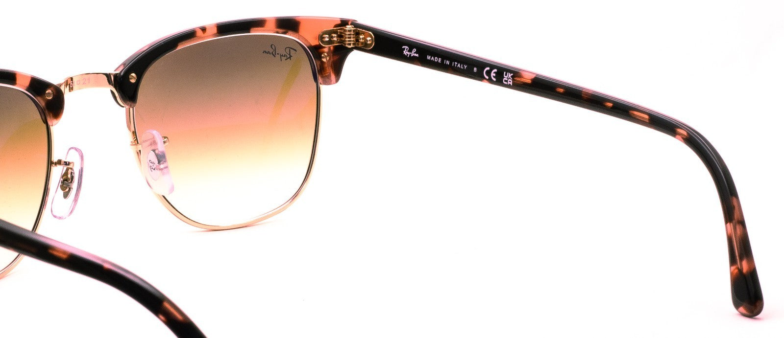 RAYBAN RB 3016 1337/51 CLUBMASTER 2N 51mm Sunglasses Shades Frames BNIB - Italy