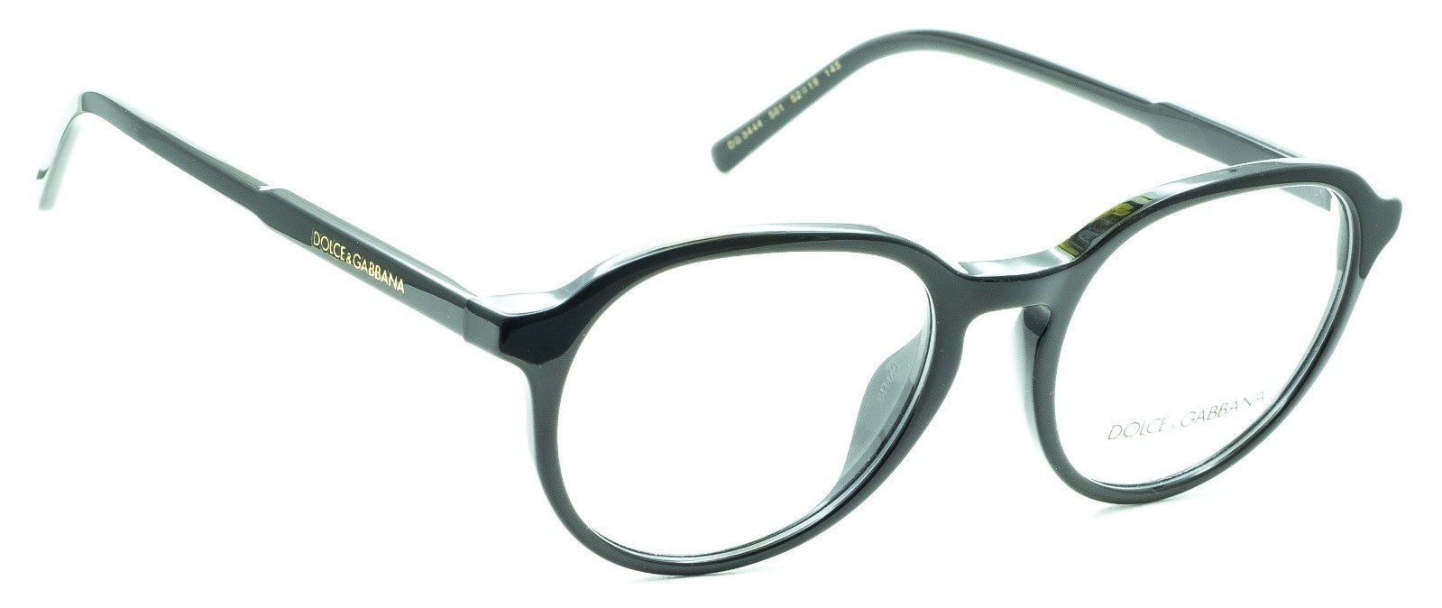 Dolce & Gabbana DG 3444 501 52mm Eyeglasses RX Optical Glasses Frames -New Italy
