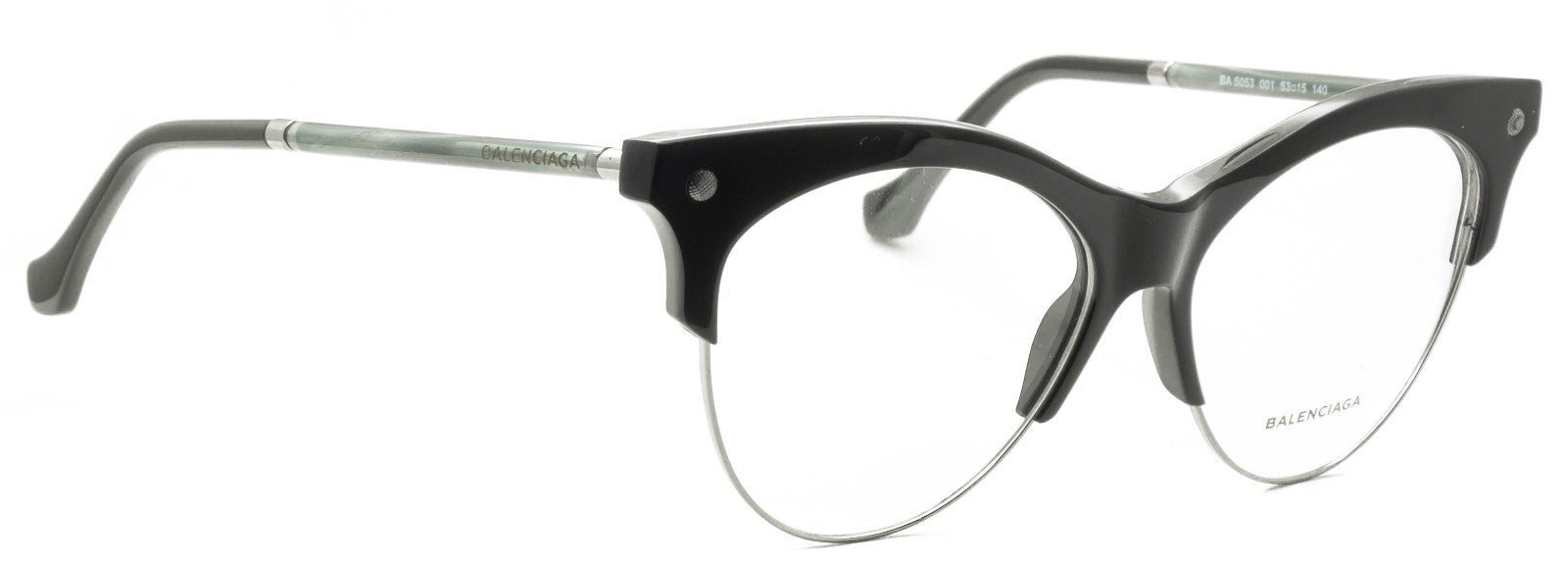 BALENCIAGA BA 5053 001 Eyewear FRAMES RX Optical Eyeglasses Glasses BNIB - Italy