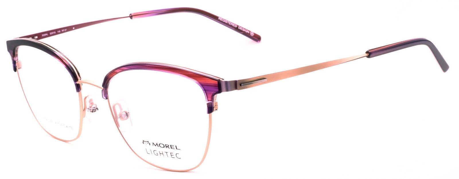 MOREL France LIGHTEC 30284L RP 52mm Eyewear FRAMES Glasses RX Optical Eyeglasses