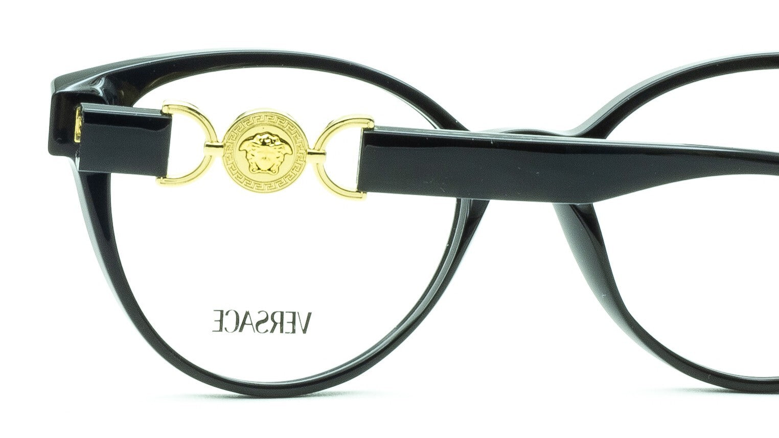 VERSACE MOD 3334 GB1 53mm Eyewear FRAMES Glasses RX Optical Eyeglasses - Italy