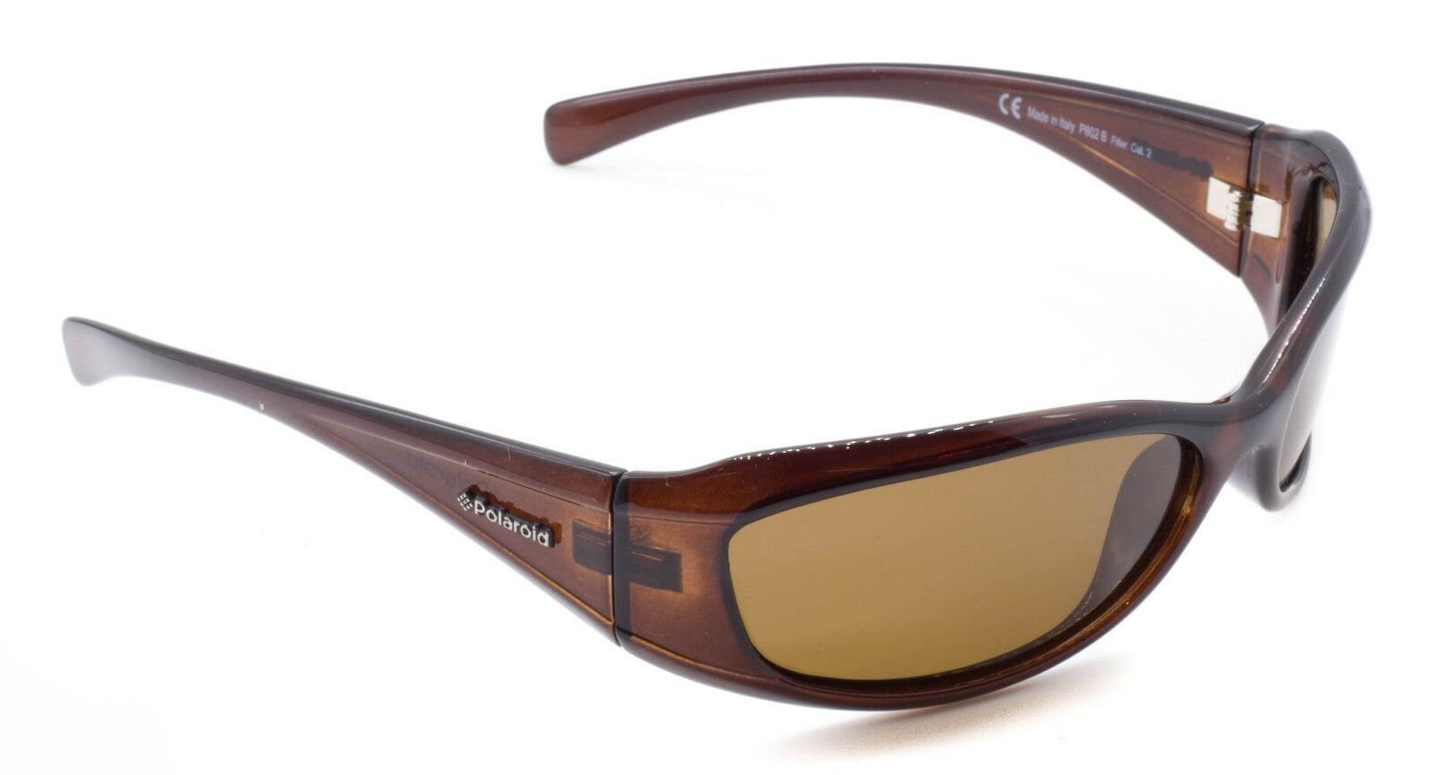 POLAROID P802 B Filter Cat. 2 60mm Sunglasses Shades Glasses Frames Italy - New