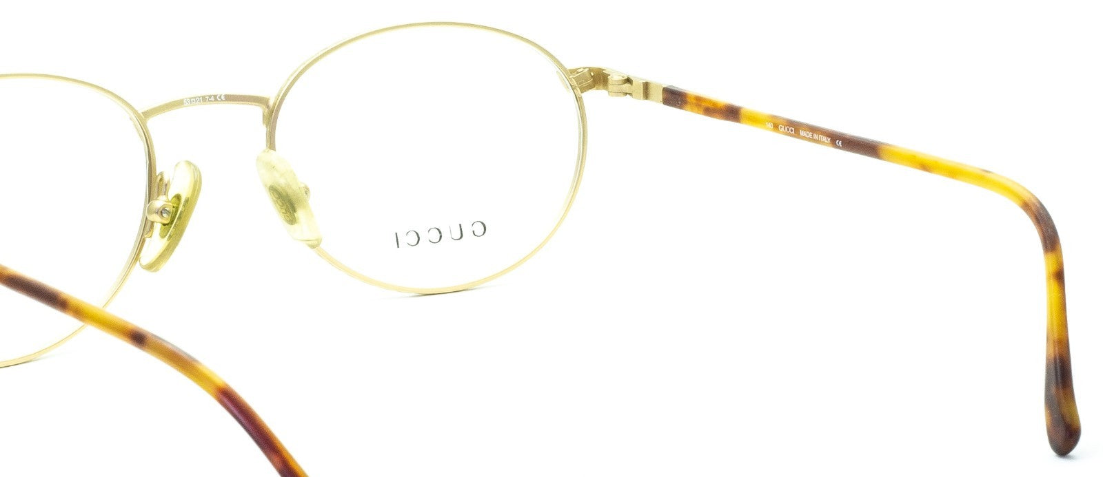 GUCCI GG 1240 FU2 53mm Eyewear FRAMES RX Optical Glasses Eyeglasses Italy - New