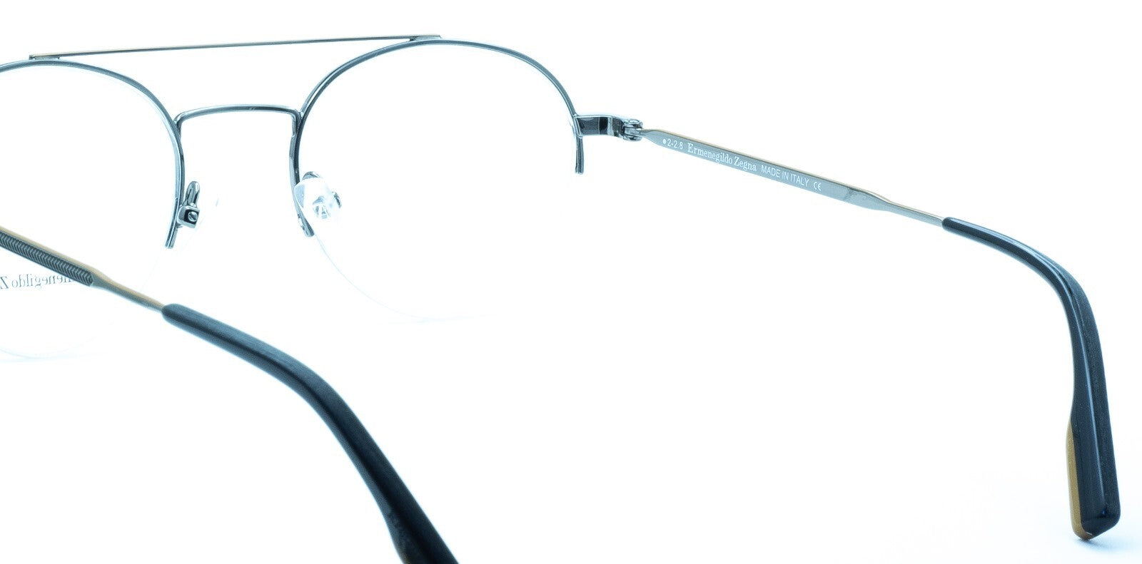 ERMENEGILDO ZEGNA EZ 5131 014 51mm FRAMES RX Optical Glasses Eyewear New - Italy