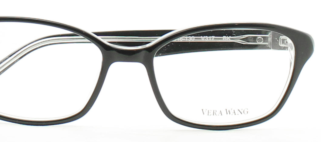 VERA WANG V317 BK Black 49mm RX Optical Eyewear FRAMES Glasses Eyeglasses - New
