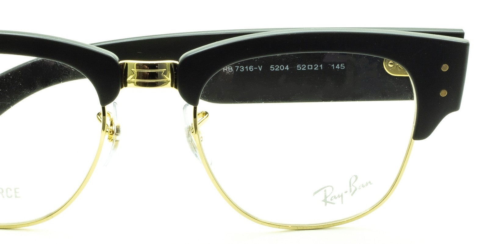 RAY BAN MEGA CLUBMASTER RB 7316-V 5204 52mm RX Optical FRAMES Eyewear Glasses