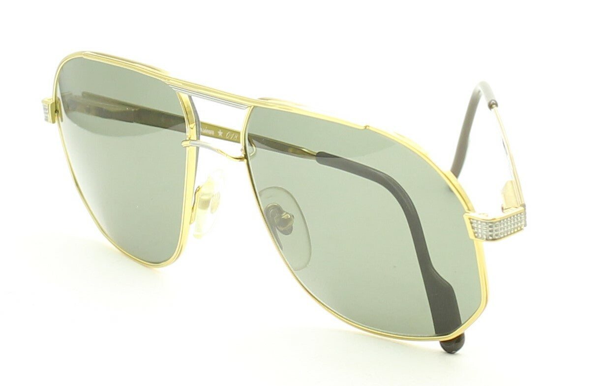 Hilton Eyewear Vintage Monsieur 018 00/06 56x20mm Sunglasses Shades Frames - NOS