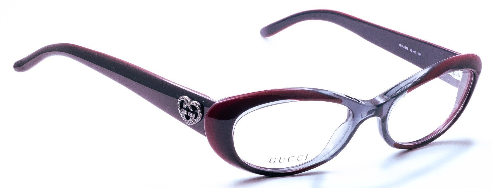 GUCCI GG 3515 WVR 51mm Eyewear FRAMES Glasses RX Optical Eyeglasses - New Italy