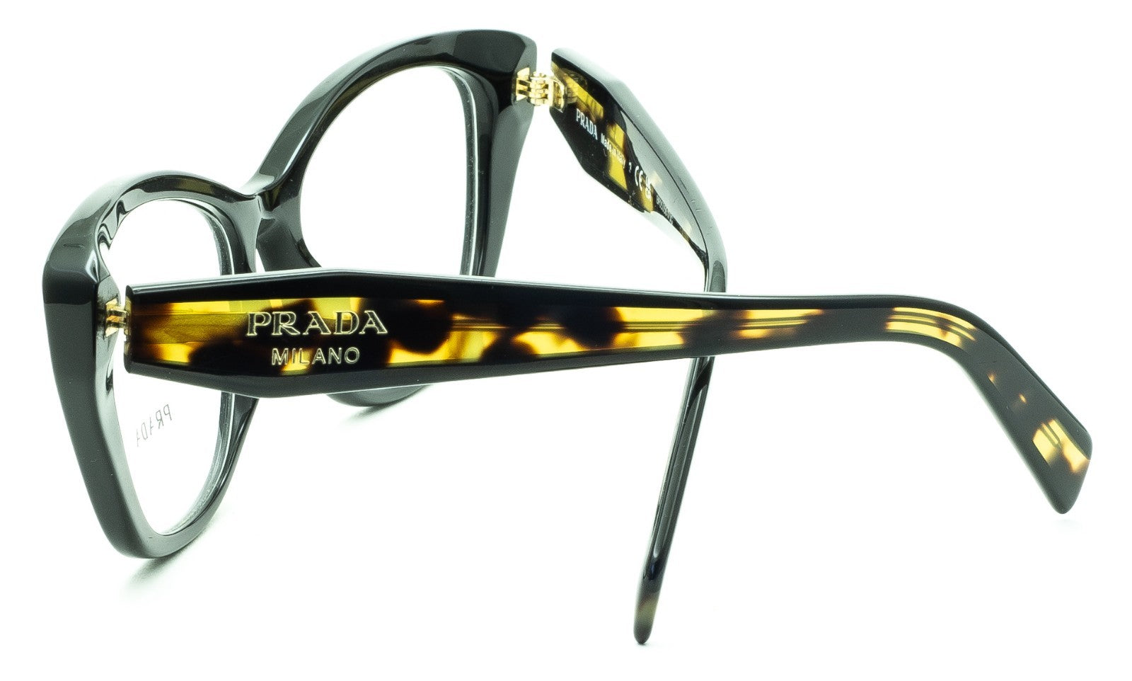 PRADA VPR 19W 1AB-1O1 53mm Eyewear FRAMES RX Optical Eyeglasses Glasses - Italy