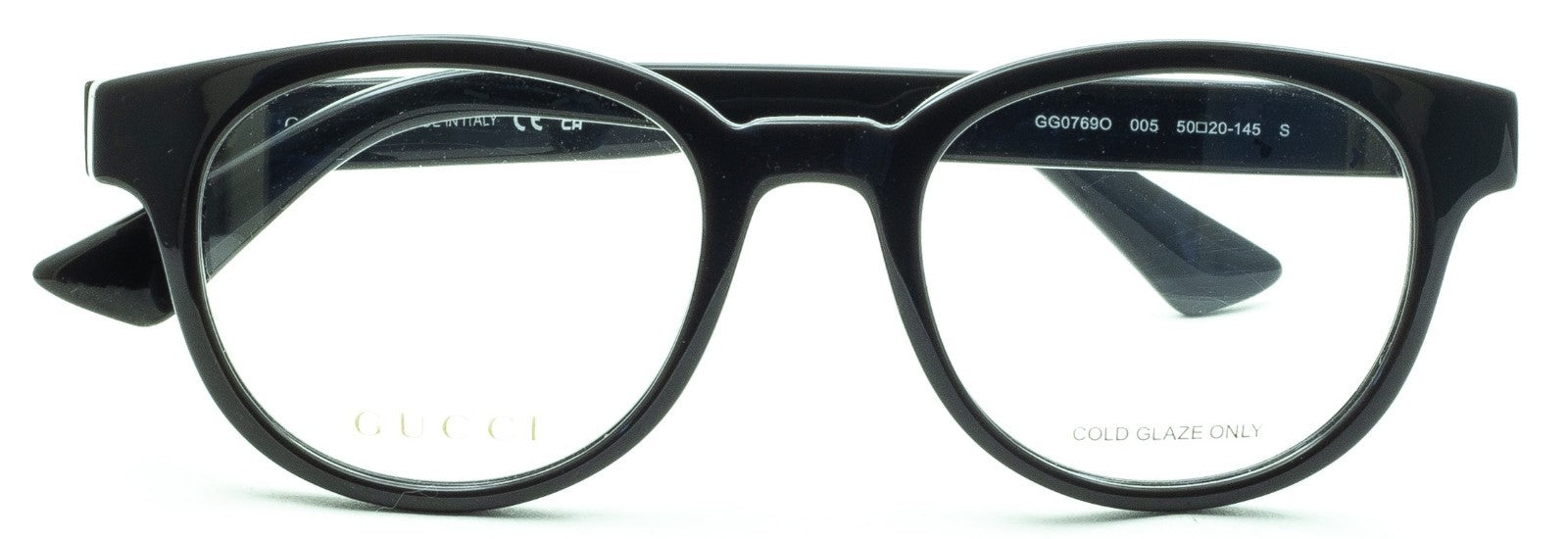 GUCCI GG 0769O 005 50mm Eyewear FRAMES Glasses RX Optical Eyeglasses New - Italy