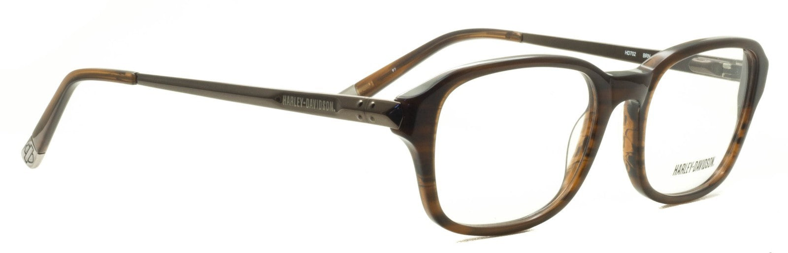 HARLEY-DAVIDSON HD 702 BRN Eyewear FRAMES RX Optical Eyeglasses Glasses New BNIB