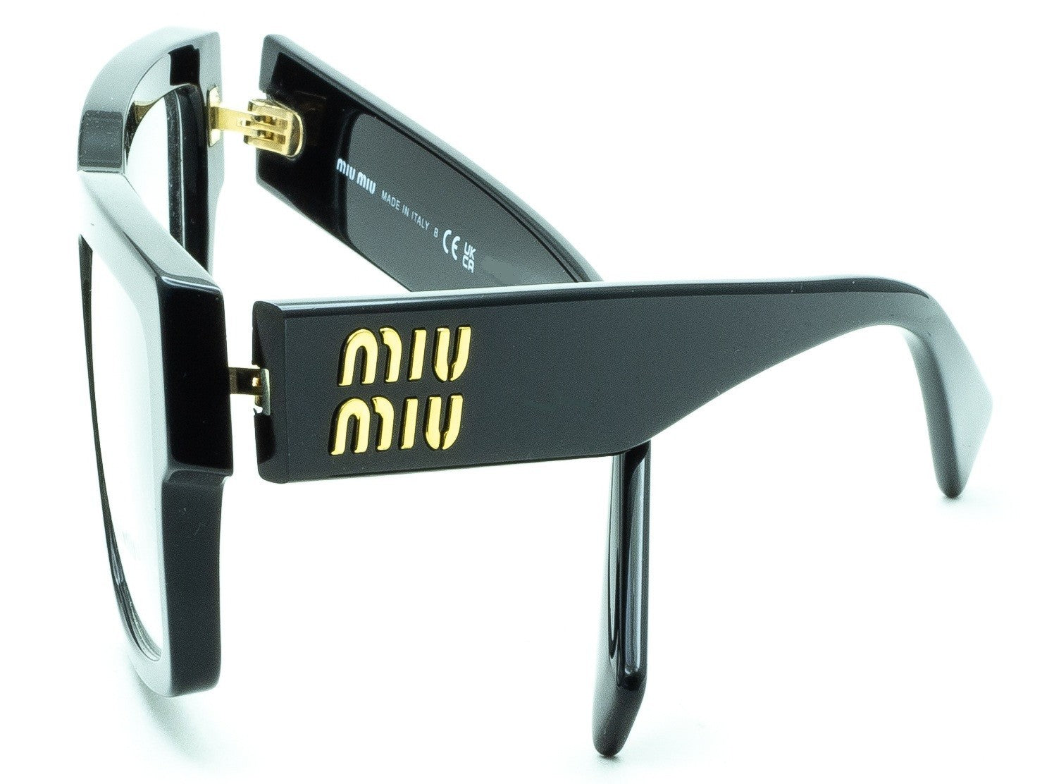 MIU MIU VMU 02X 1AB-1O1 54mm Eyewear FRAMES RX Optical Eyeglasses Glasses- Italy