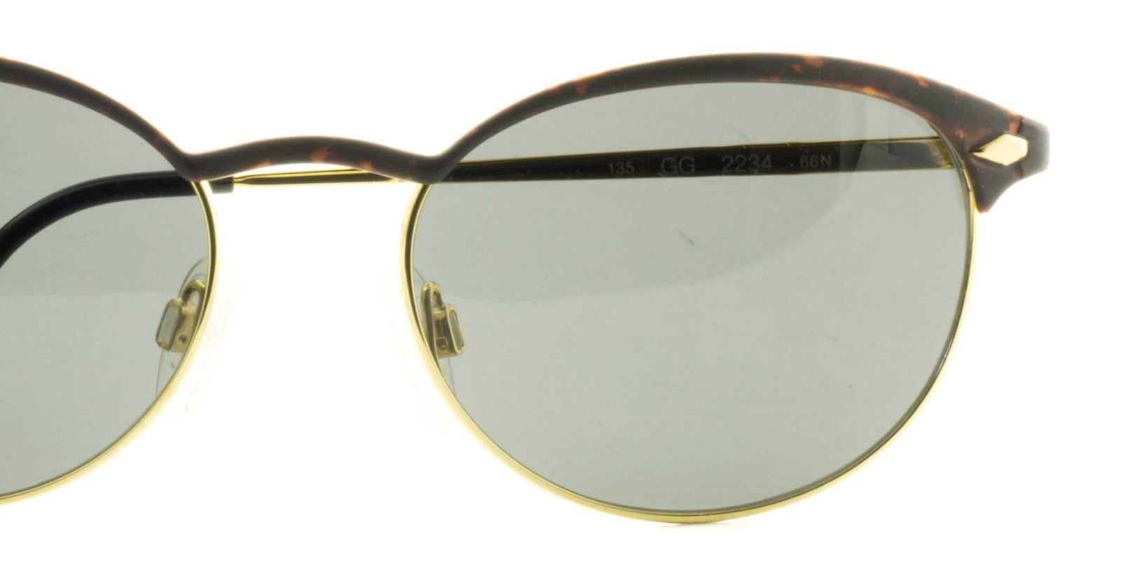 GUCCI GG 2234 66N 56mm Vintage Sunglasses Shades Eyewear Frames - New NOS Italy