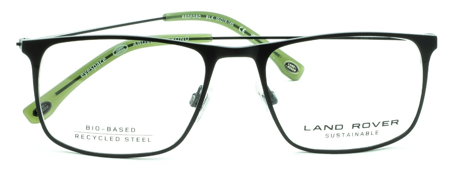 LAND ROVER Redford BLK 55mm Eyewear FRAMES RX Optical Glasses Eyeglasses - New
