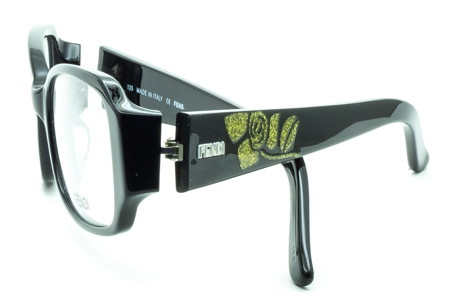 FENDI F924 001 52mm Eyewear RX Optical FRAMES Glasses Eyeglasses New BNIB Italy