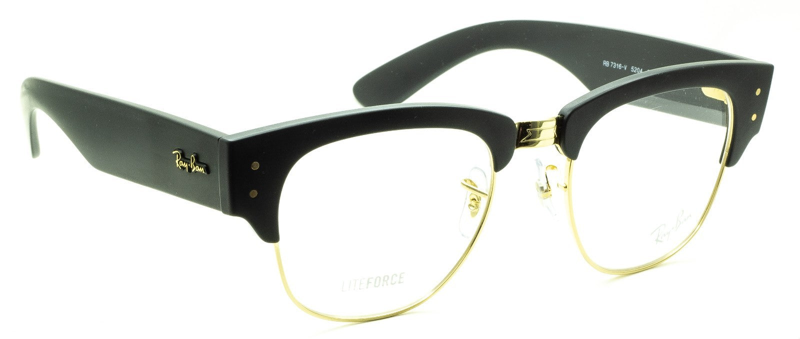 RAY BAN MEGA CLUBMASTER RB 7316-V 5204 52mm RX Optical FRAMES Eyewear Glasses