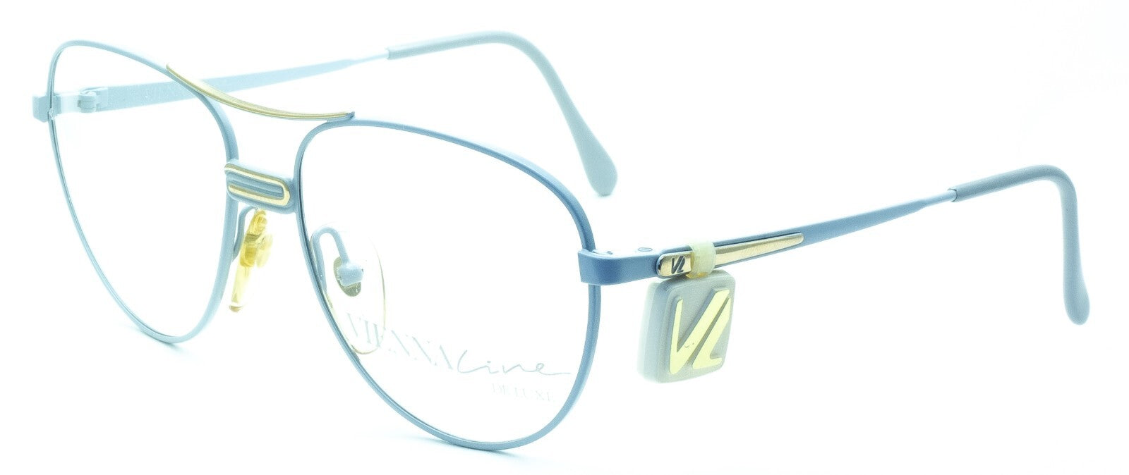 VIENNA LINE De Luxe 1415 20 54mm Vintage RX Optical Eyewear FRAMES New NOS Italy