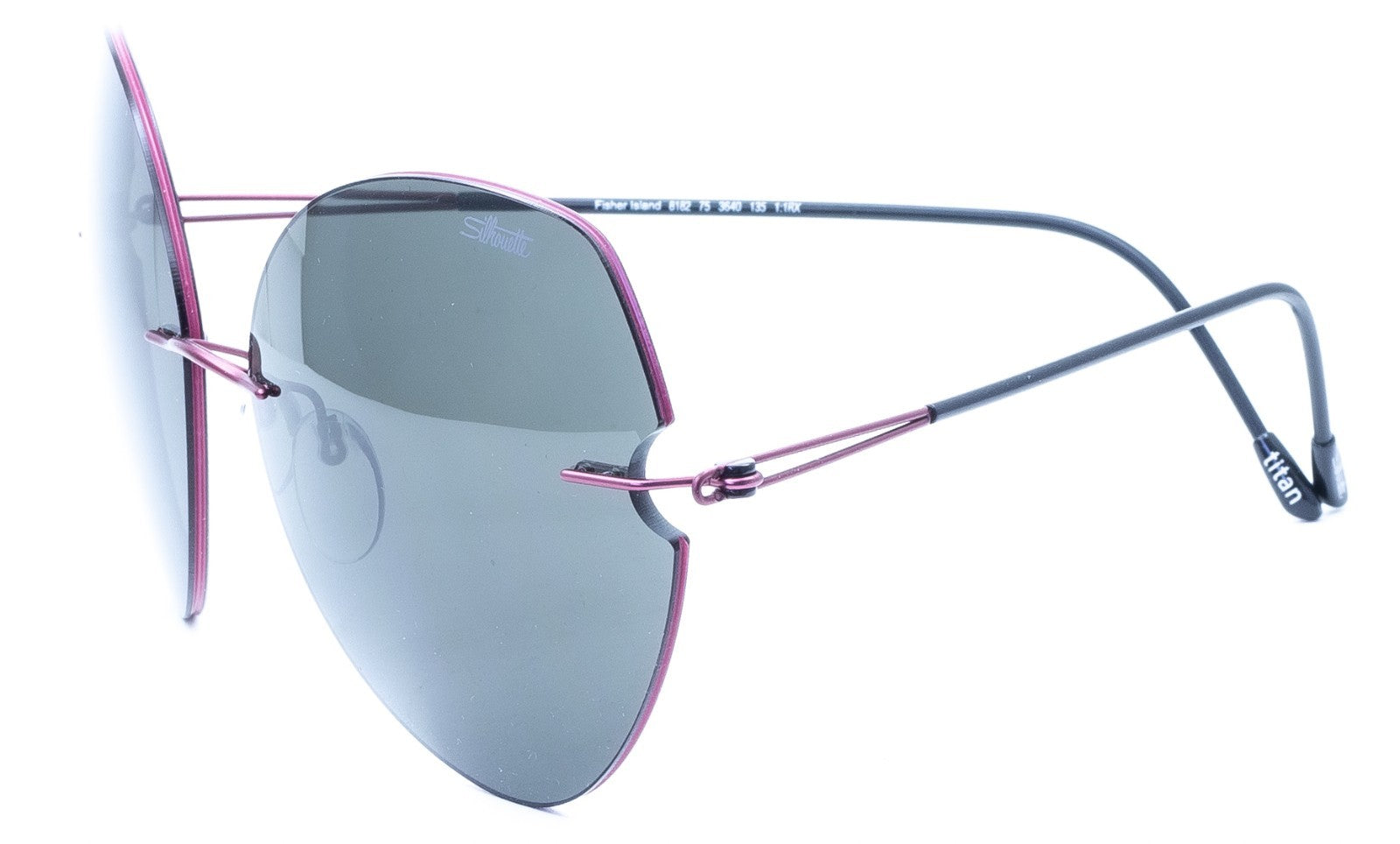 SILHOUETTE 8182 75 3640 54mm Fisher Island Sunglasses Shades Eyewear New Austria