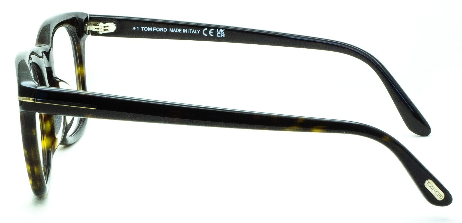 TOM FORD TF5870-F-B 052 52mm Blue Block Glasses Frames Eyewear RX - New Italy