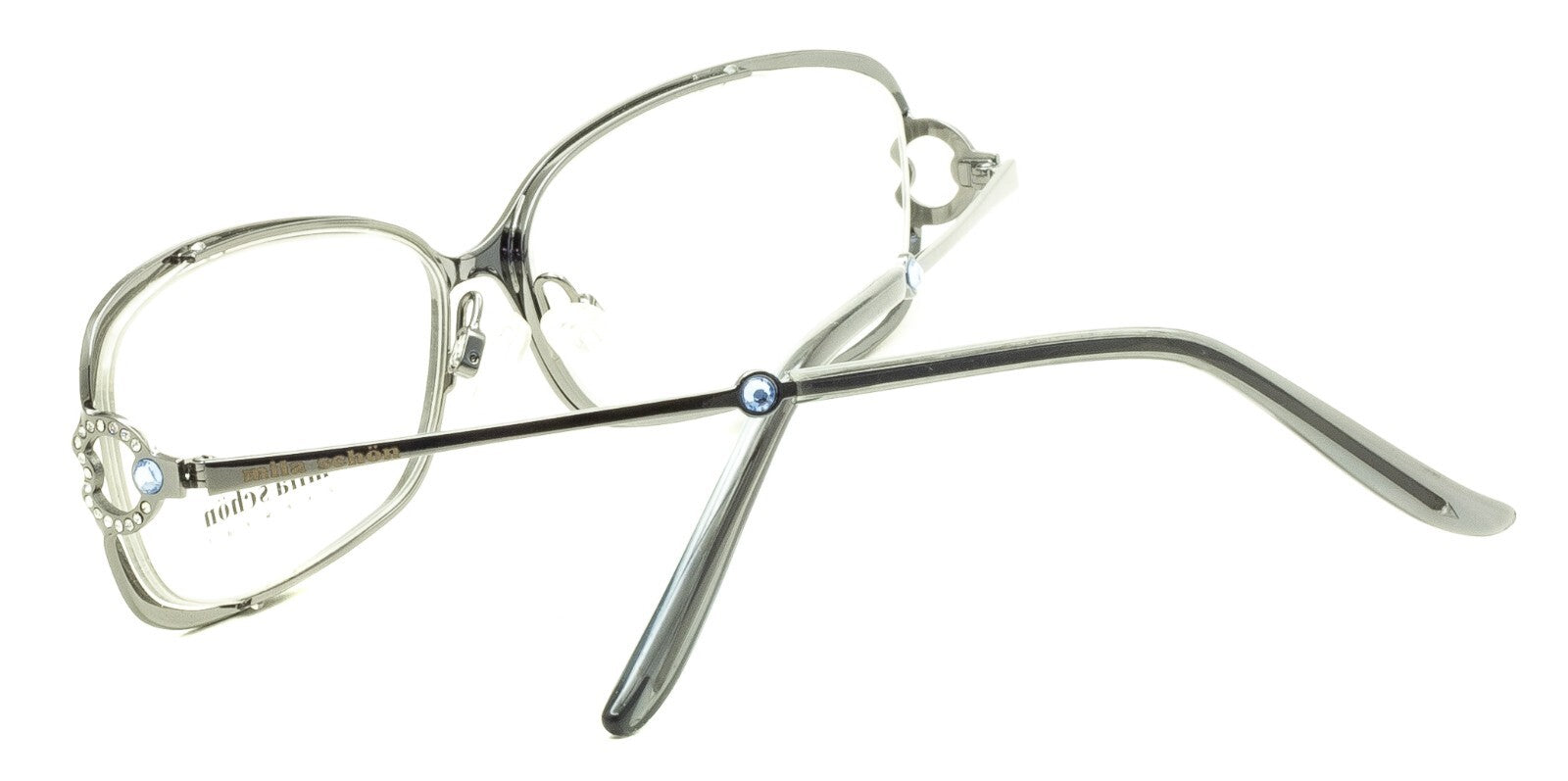 MILA SCHON MS975 C2 57mm Eyewear RX Optical FRAMES Eyeglasses Glasses -New Italy