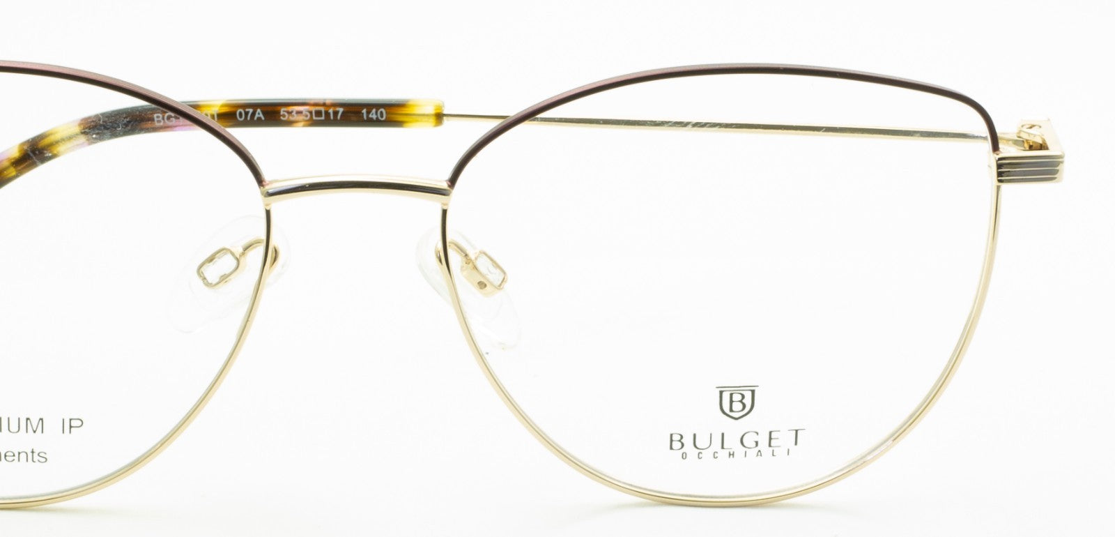 BULGET BG1750T 07A 53mm RX Optical Eyewear Glasses Eyeglasses FRAMES  - New