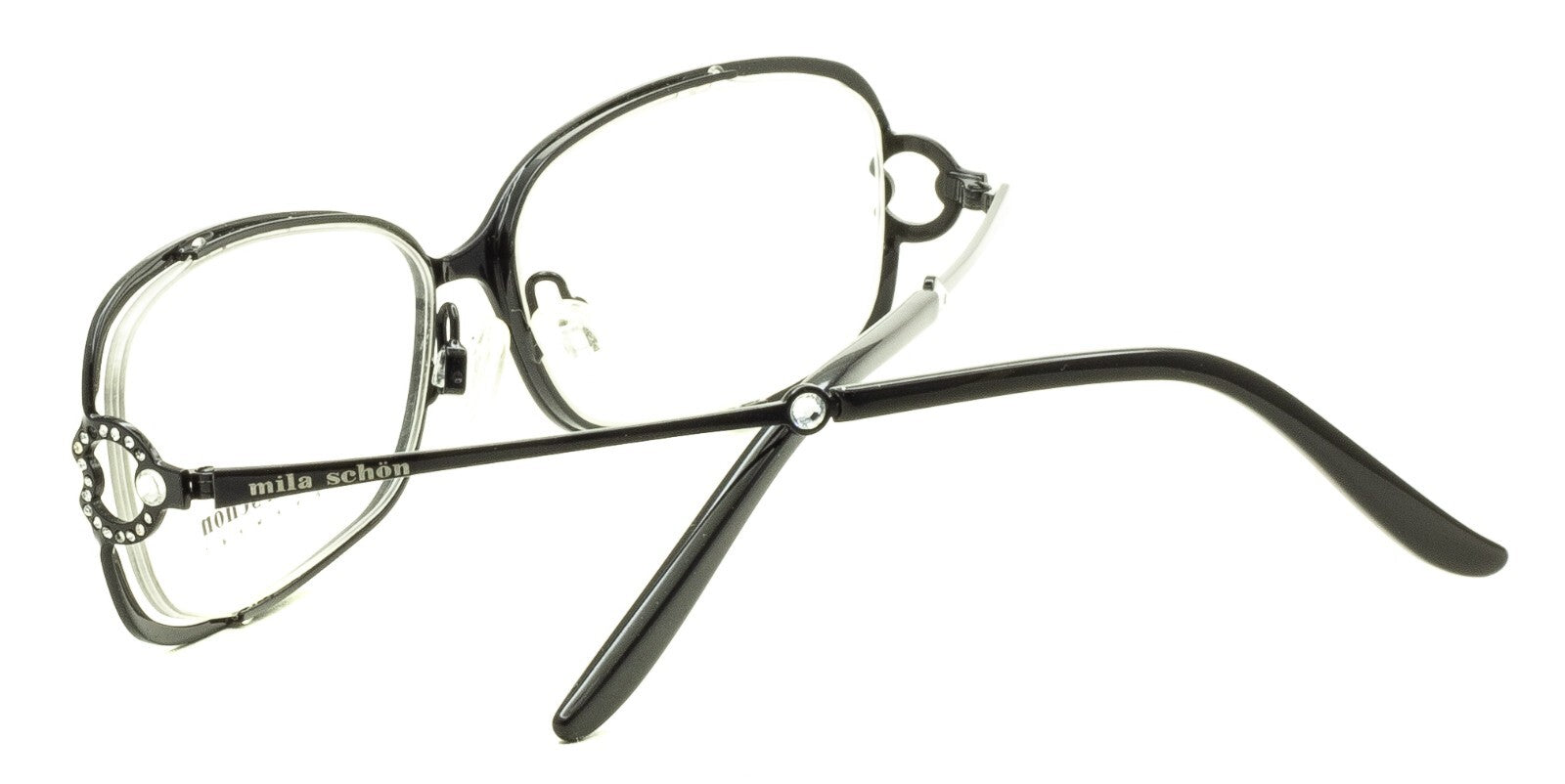 MILA SCHON MS975 C4 57mm Eyewear RX Optical FRAMES Eyeglasses Glasses -New Italy