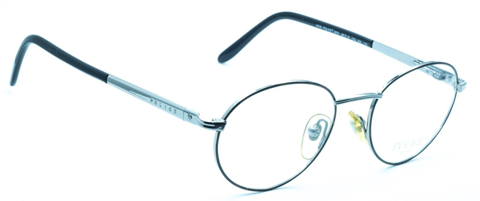 POLICE Mod. 2370  COL. 508 49mm Eyewear FRAMES RX Optical Eyeglasses -New Italy