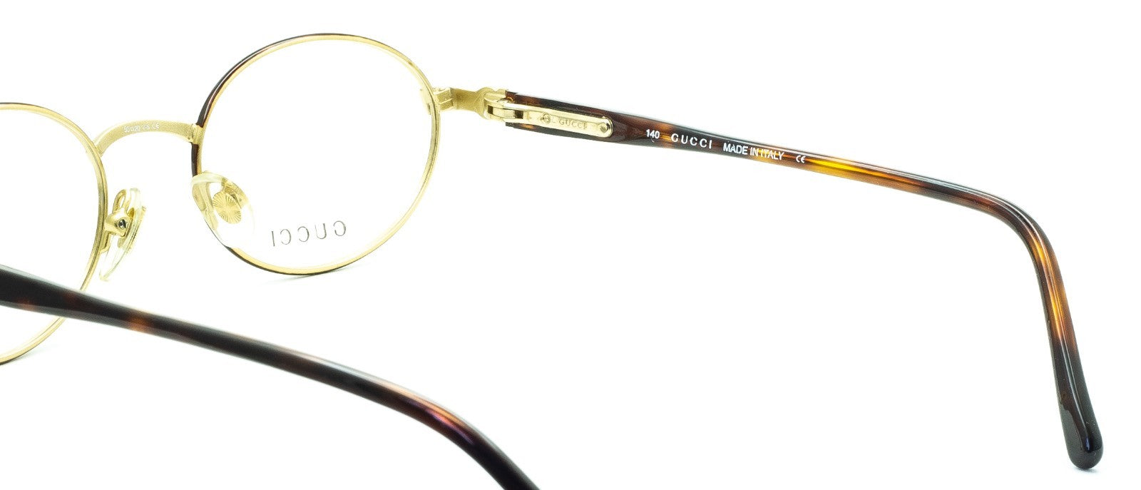 GUCCI GG 1337 LE6 50mm Vintage Eyewear FRAMES RX Optical Eyeglasses - New Italy