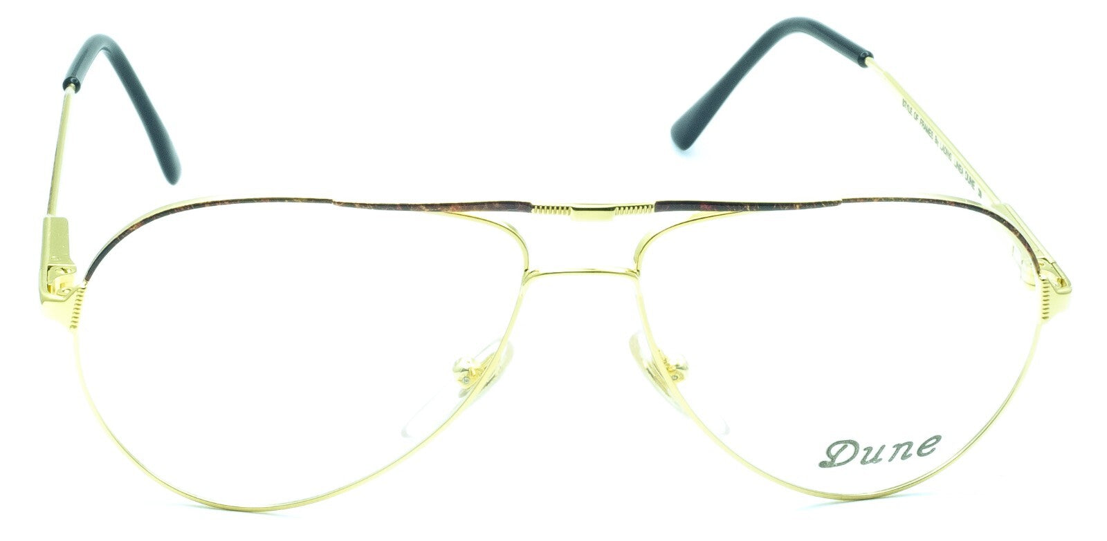 Dune 39 Italy Vintage Linea Dune by Ladins 56x15mm FRAMES RX Optical Glasses NOS