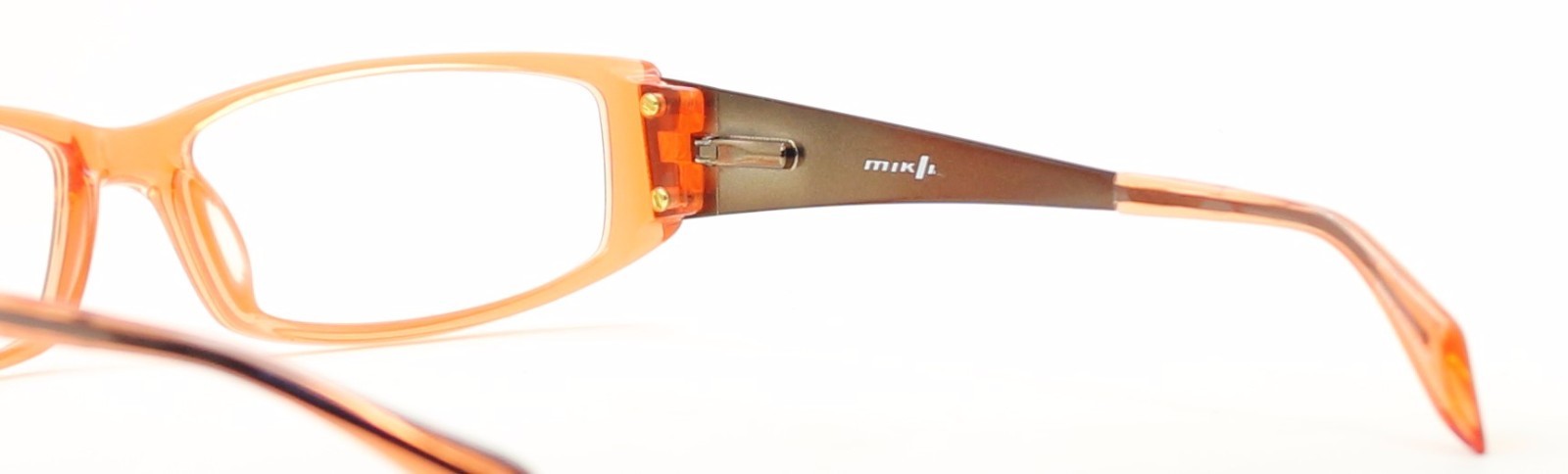 MIKLI M0613 03 Clear Red 54mm Eyewear RX Optical FRAMES Glasses Eyeglasses - New