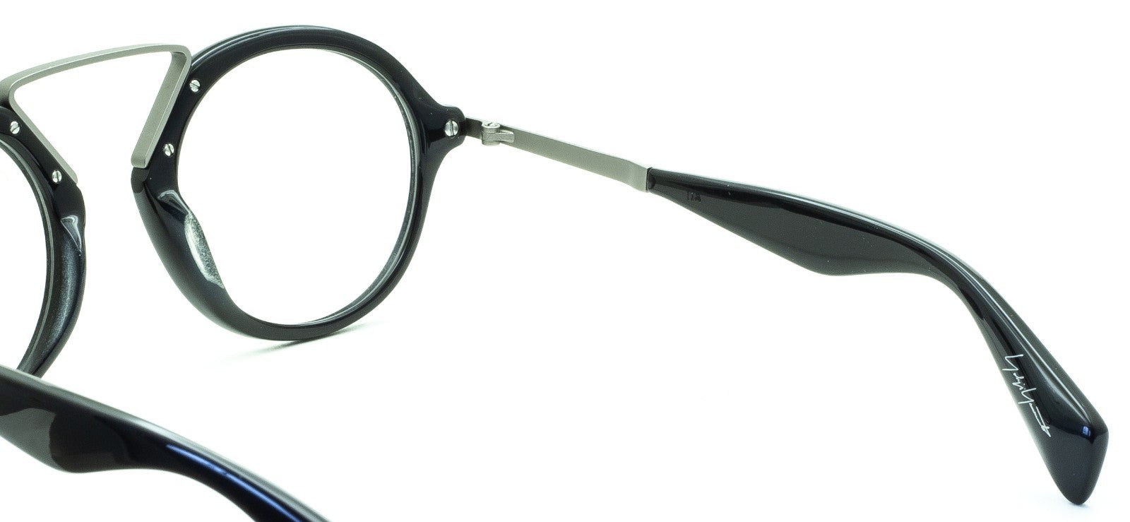 YOHJI YAMAMOTO YY1017 019 49mm Eyewear Eyeglasses Frames RX Optical - New France