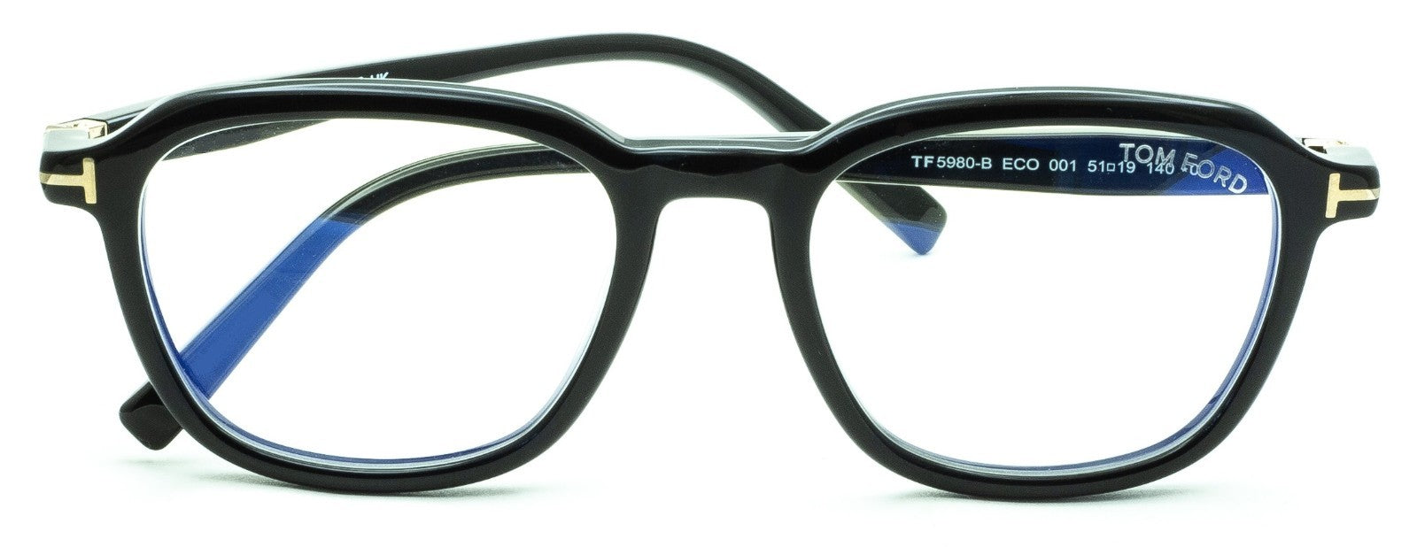 TOM FORD TF 5980-B ECO 001 51mm RX Optical Glasses Frames Eyewear BNIB - Italy