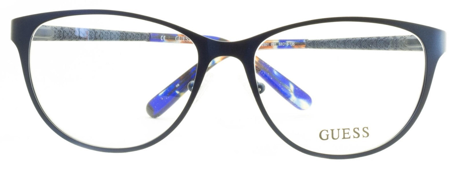 GUESS GU2501 091 53mm Eyewear FRAMES Glasses Eyeglasses RX Optical - BNIB New