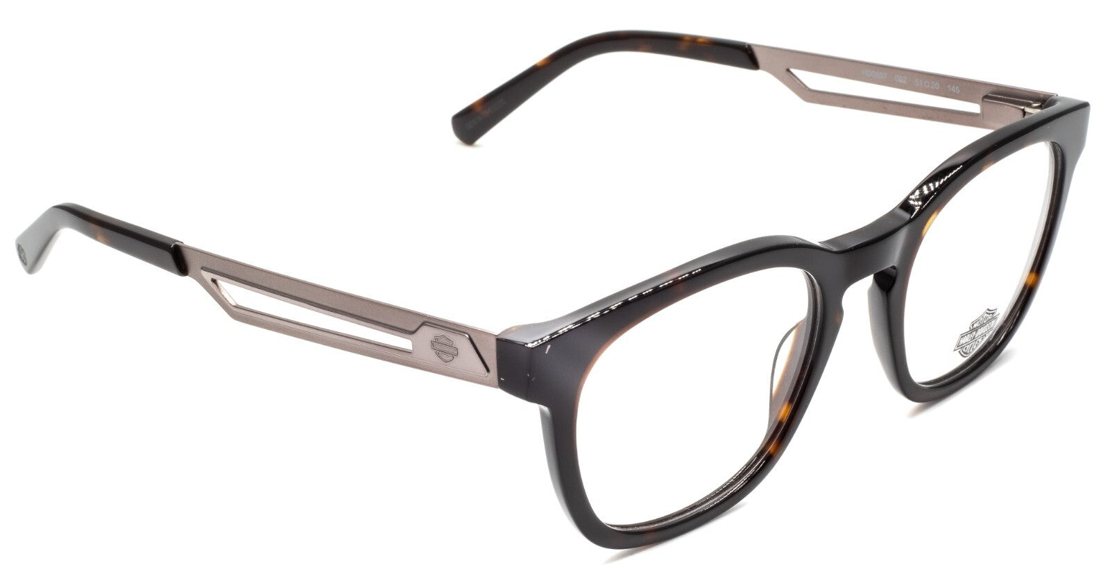 HARLEY-DAVIDSON HD0857 052 51mm Eyewear FRAMES RX Optical Eyeglasses Glasses
