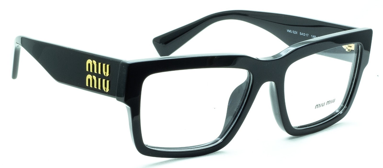 MIU MIU VMU 02X 1AB-1O1 54mm Eyewear FRAMES RX Optical Eyeglasses Glasses- Italy