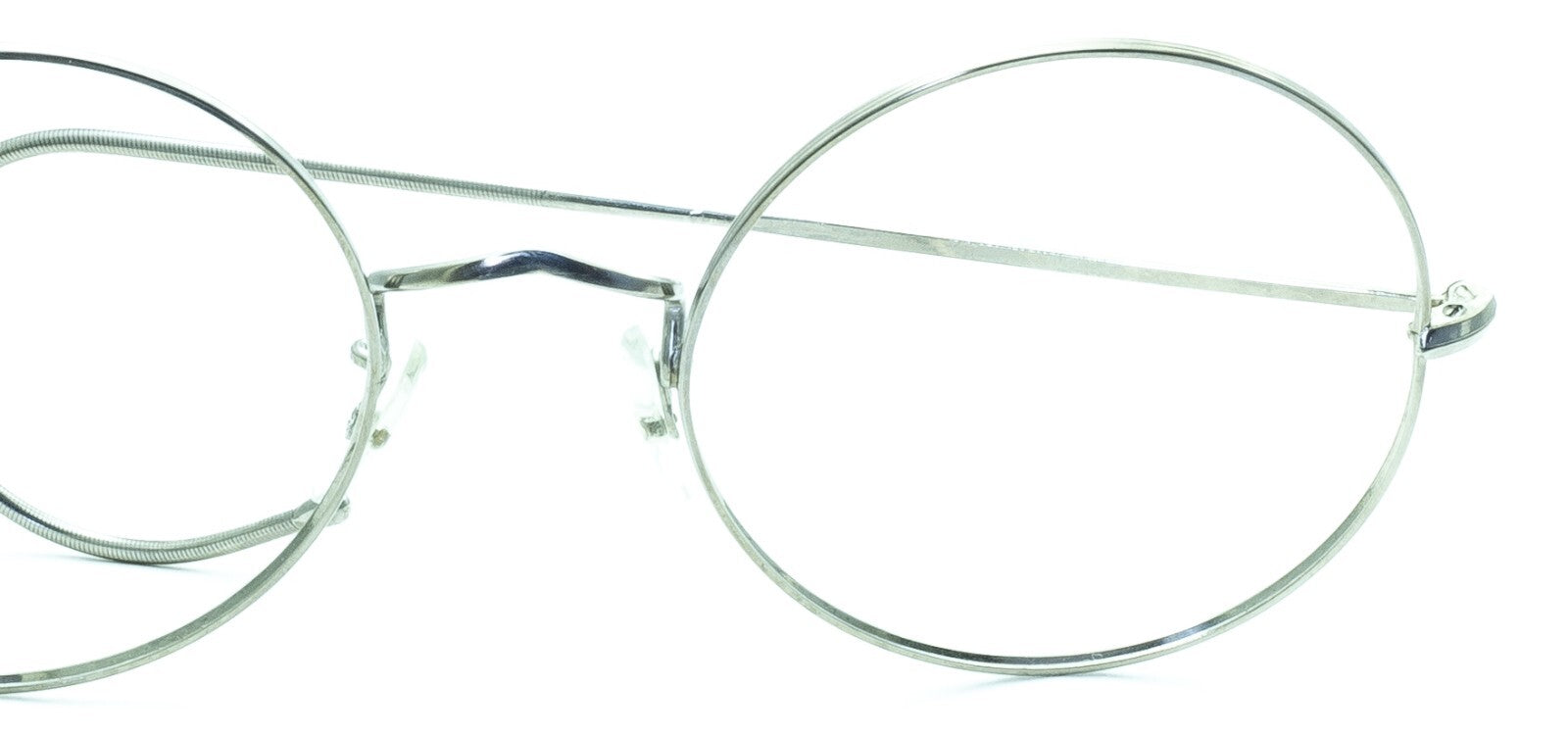 B.O.I.C.LONDON LINE (SAVILE ROW Fairway Round 54x22mm Rhodium RX Optical Glasses
