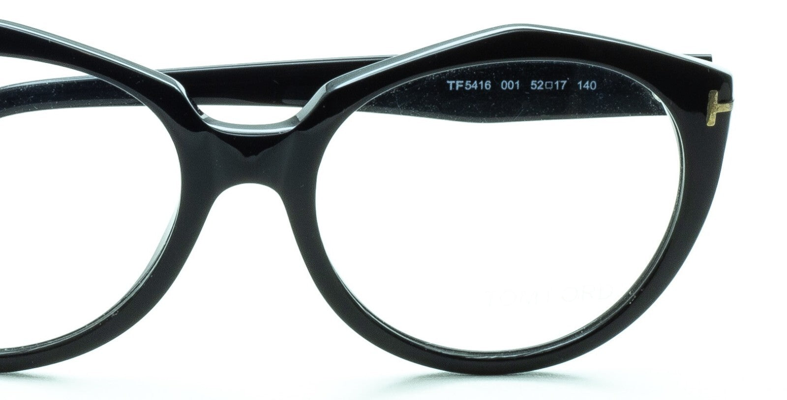 TOM FORD TF 5416 001 52mm Eyewear FRAMES RX Optical Eyeglasses Glasses New Italy