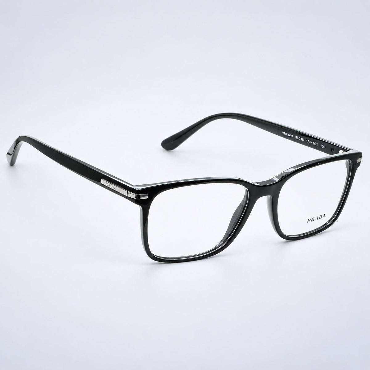 PRADA VPR 14W 1AB-1O1 56mm Eyewear FRAMES RX Optical Eyeglasses Glasses - Italy