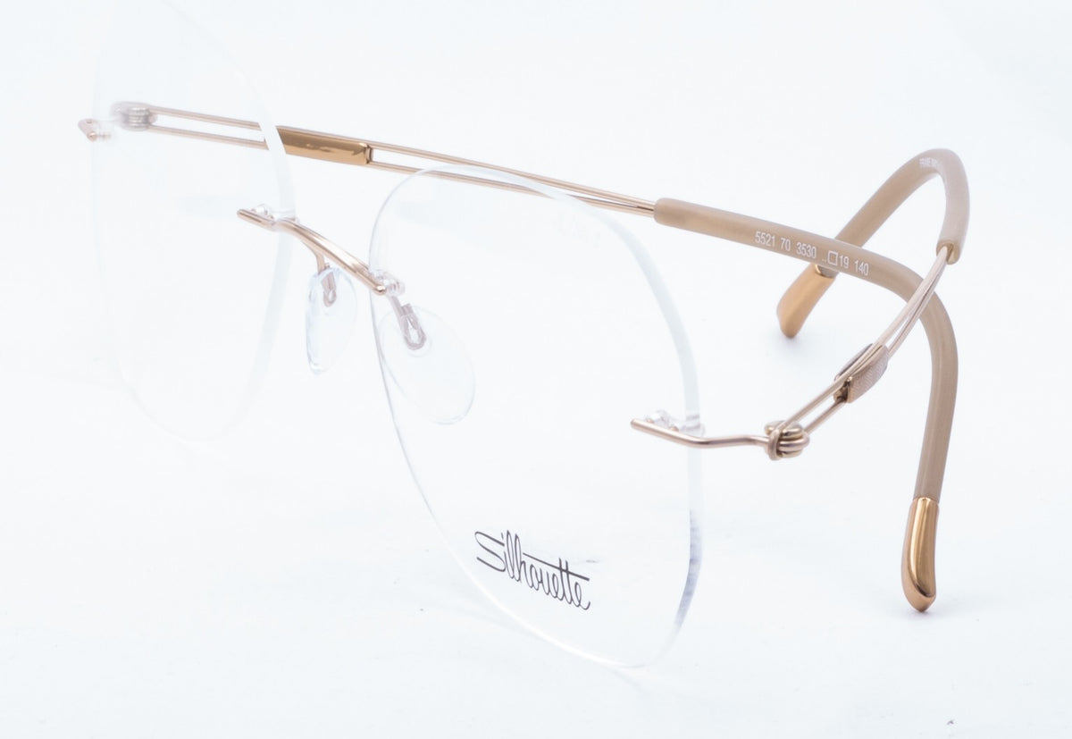 SILHOUETTE TITAN 5521 70 3530 55mm Eyewear FRAMES RX Optical Glasses-New Austria