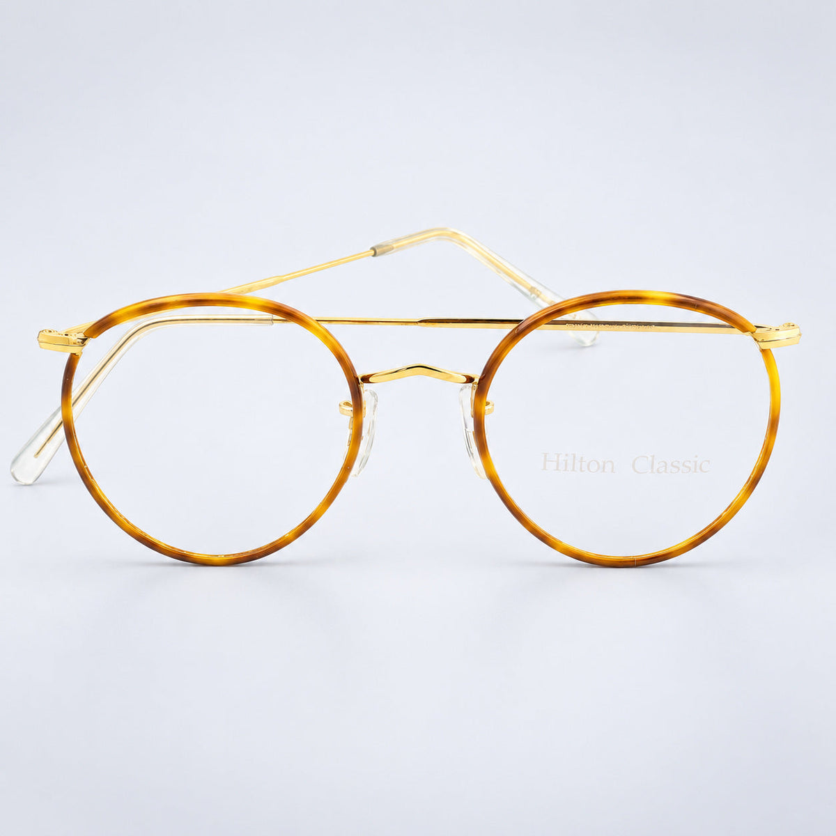 HILTON CLASSIC 1 (SAVILE ROW) Panto Blond 47x22mm Eyewear RX Optical - New NOS